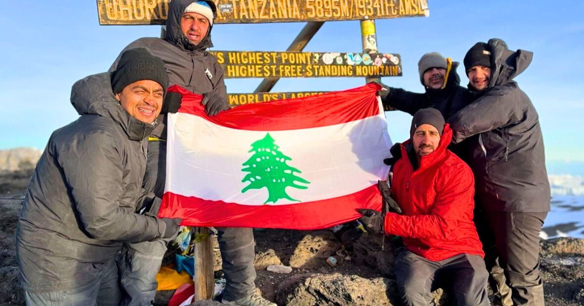 
											 Lebanese Team Just Reached The Top Of Mount Kilimanjaro *Tap the link in @The961 bio for the full story! #The961 #Lebanon