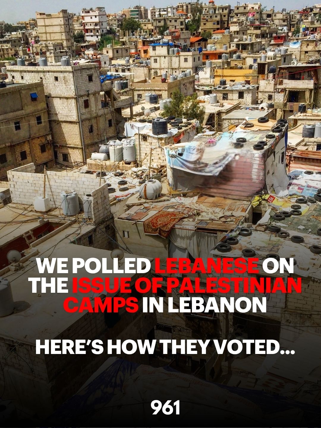 We Polled Lebanese On The Issue Of Palestinian Camps In Lebanon - Here’s How They Voted 2 palestinian camps poll