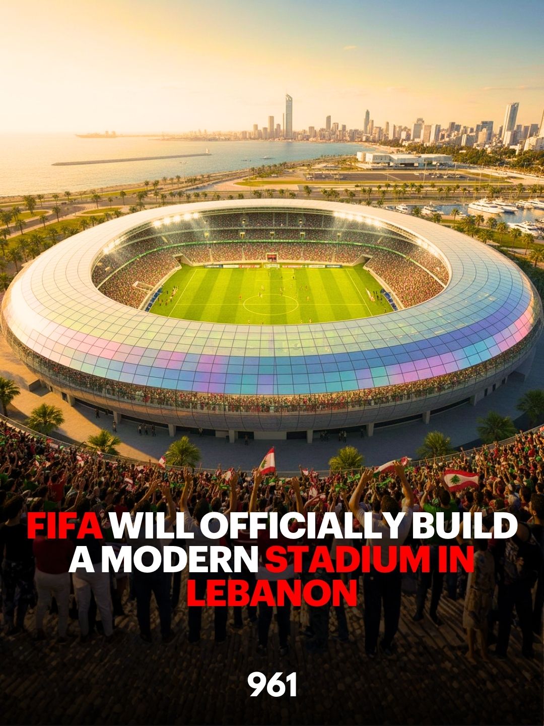 FIFA Will Officially Build A Modern Stadium In Lebanon