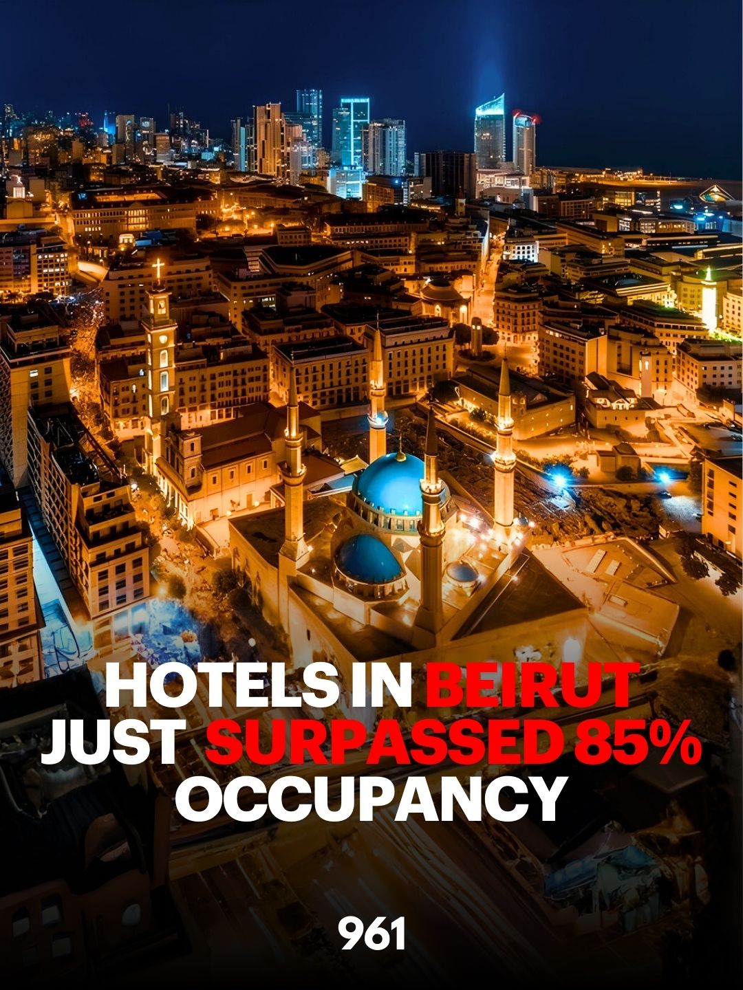 Hotels In Beirut Just Surpassed 85% Occupancy