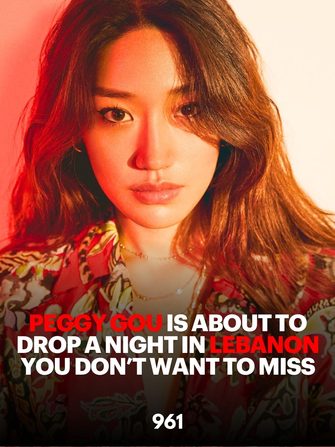 Peggy Gou Is About To Drop A Night In Lebanon You Don’t Want To Miss